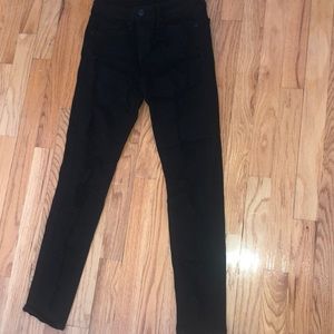 Black Ripped Skinny Jeans